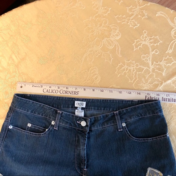 Cache jeans with application - Picture 3 of 7